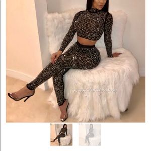 Two Piece Sequin Set
